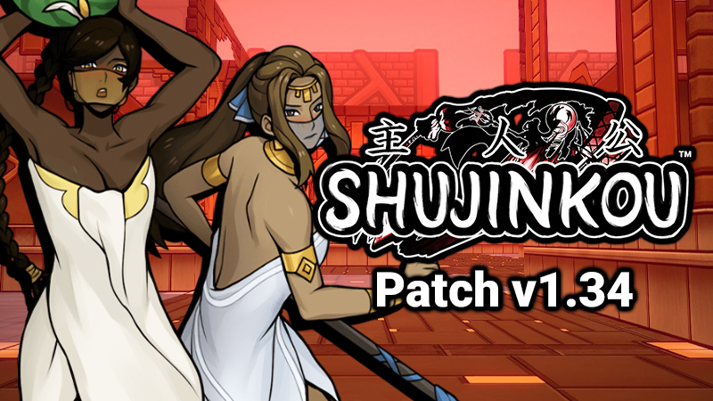 Shujinkou v1.34 Patch Notes