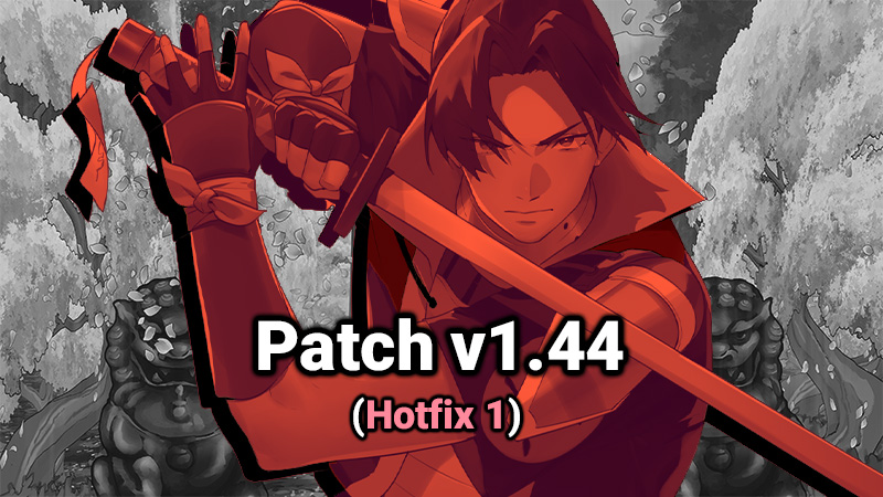 Shujinkou v1.44 Hotfix 1